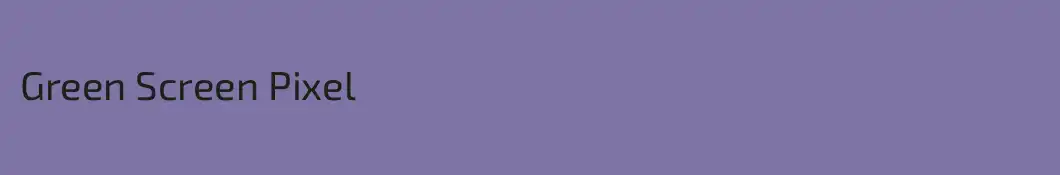 Green Screen Pixel